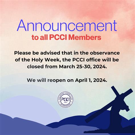 Announcements » PCCI .
